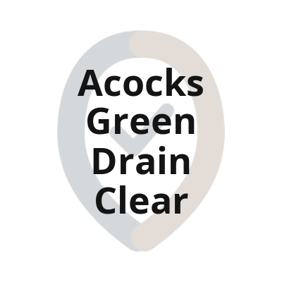 1 acocks green drain clear textlogo 1