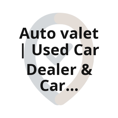 1 auto valet used car dealer car valeting textlogo 1