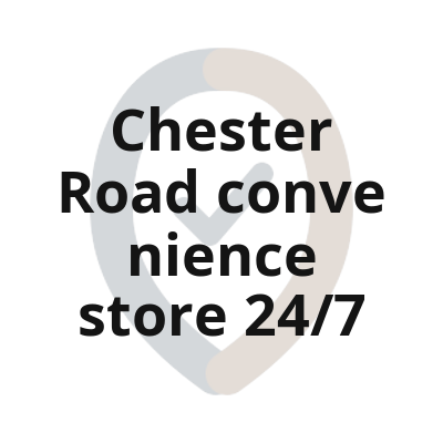 1 chester road convenience store 247 textlogo 1