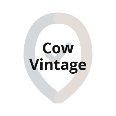 1 cow vintage textlogo 1