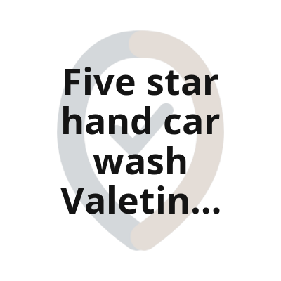 1 five star hand car wash valetin center textlogo 1