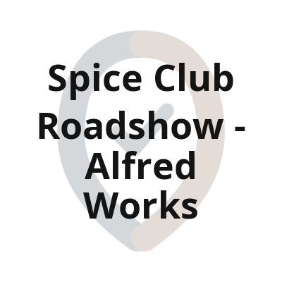 1 spice club roadshow alfred works textlogo 1