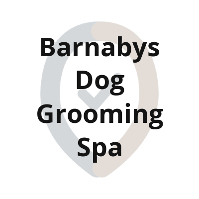 2 barnabys dog grooming spa textlogo 1