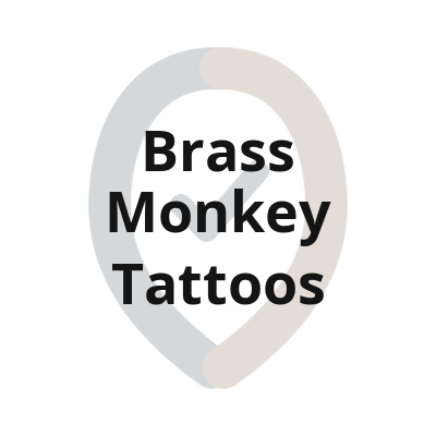 2 brass monkey tattoos textlogo 1