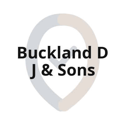 25 buckland d j sons textlogo 1