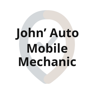 4 john auto mobile mechanic textlogo 1