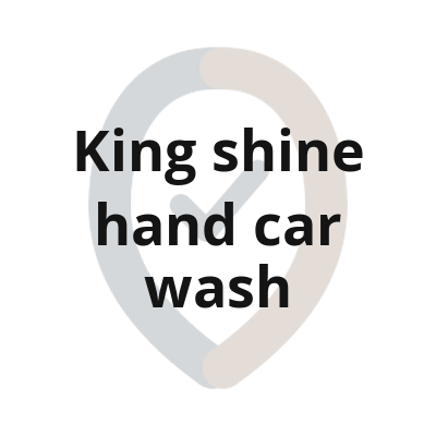 4 king shine hand car wash textlogo 1