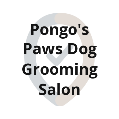 4 pongos paws dog grooming salon textlogo 1