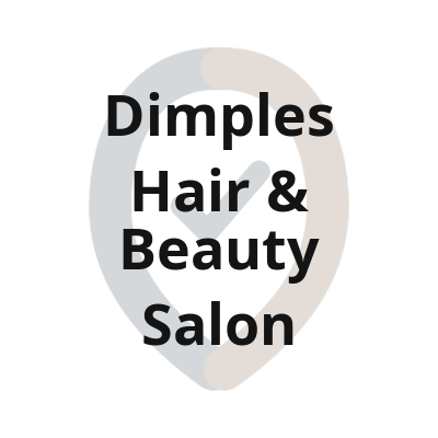 5 dimples hair beauty salon textlogo 1