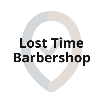 5 lost time barbershop textlogo 1