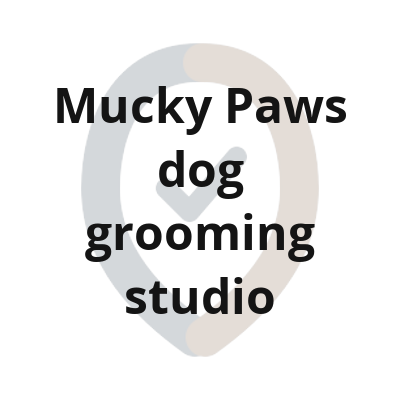 5 mucky paws dog grooming studio textlogo 1